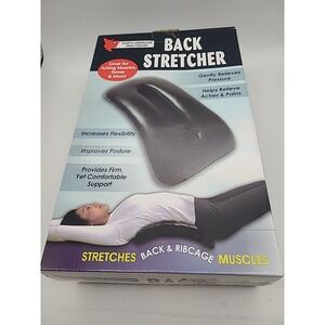 American Healthcare Leather Padded Arched Back Stretcher Massage Pain Relief NEW